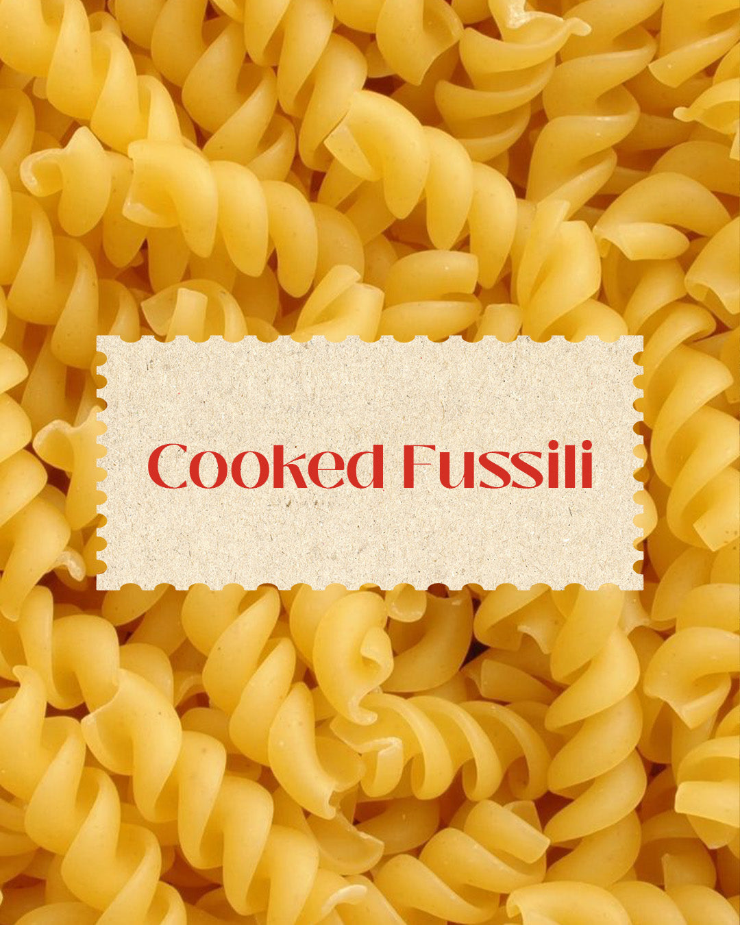 Arrabbiata Fusilli Pasta 