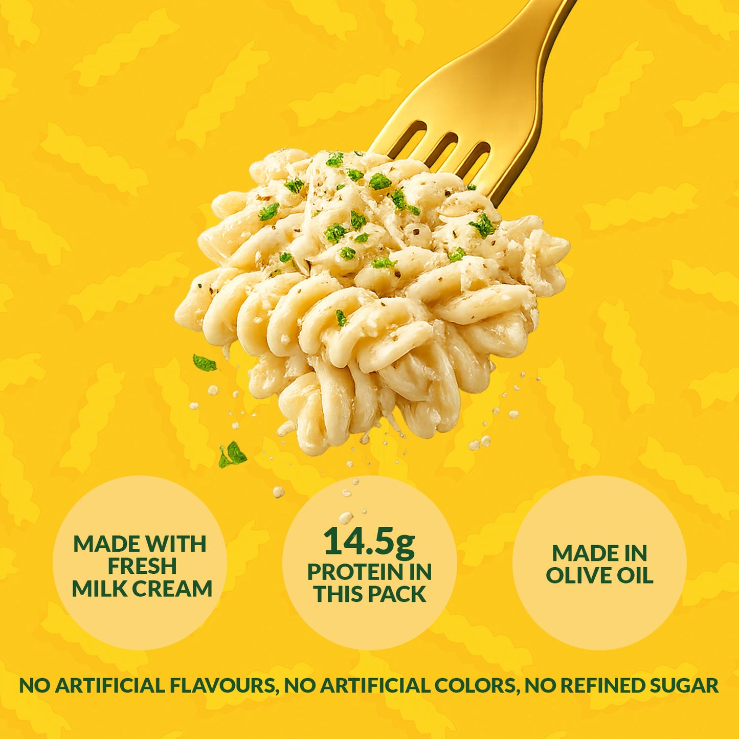 Alfredo Fusilli Pasta 