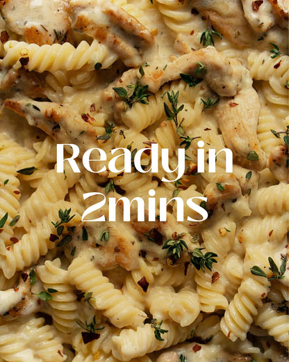Alfredo Fusilli Pasta 